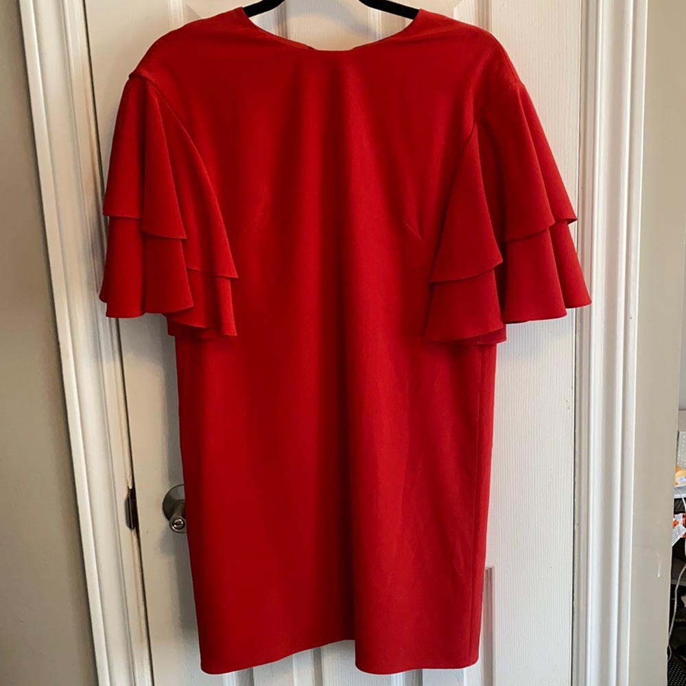 NWT red tibi dress